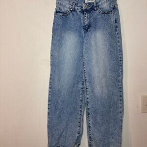 Classic Blue Straight Leg Jeans